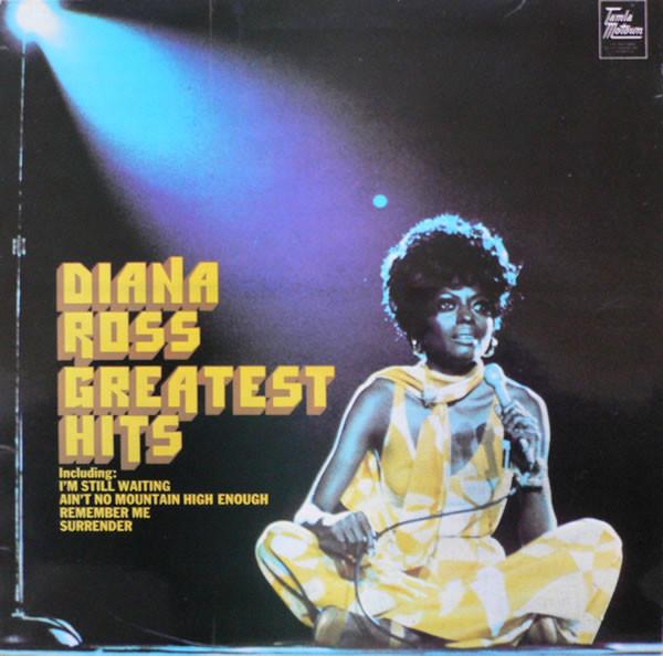 

LP Record DIANA ROSS - Greatest Hits STMA8006 Tamla Motown 1972 UK Soul/Funk Used