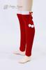 [Petite Marie] 13 DD Compatible Christmas Loose Socks Red Velour Material Socks 60cm Doll BJD Doll Clothes [Petite Marie] [No.0206]
