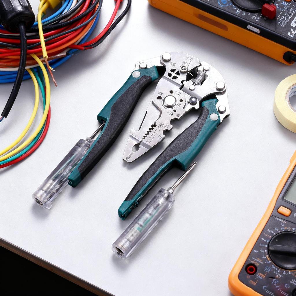 Wire Stripping Tool Cable Cutter With Current Measurement Function Multifunctional Wire Stripper For Electrician Maintenance