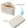 Aufbewahrungstasche für Dreieckskleiderbügel mit großer Kapazität, faltbarer, platzsparender Kleideraufbewahrungskorb mit Griff, atmungsaktiv
