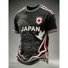 2026 Edition Japanese Fans Football Training T-Shirt  Digital Printing Comfortable and Breathable Family Clothing