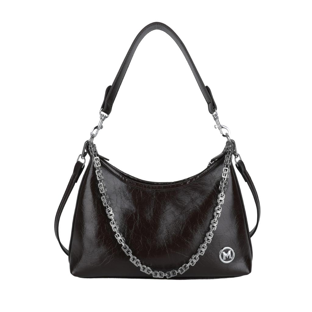 New bag simple shoulder armpit bag chain messenger bag women's commuter large-capacity tote bag