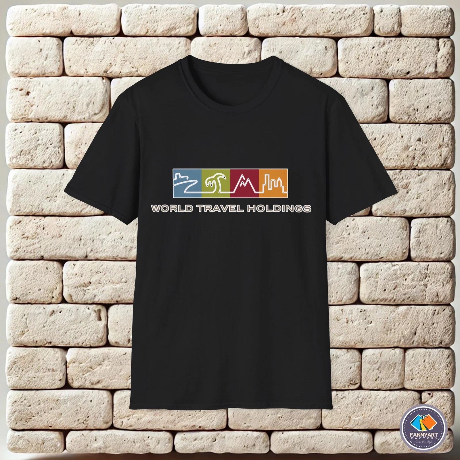 

World Travel Hodings Franchise Logo Unisex T-Shirt L