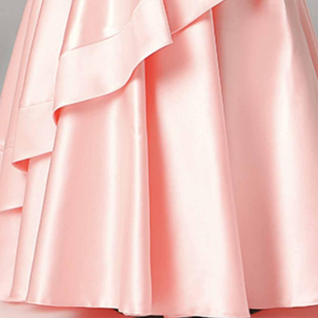 Lang Lang Groß Junior High Rezital [LIANFOR] Kinderkleid, Mädchenkleid, Kinder, Klavier, Größe, Schlicht, Satin, Elegant, Junior, Schule, Formell,