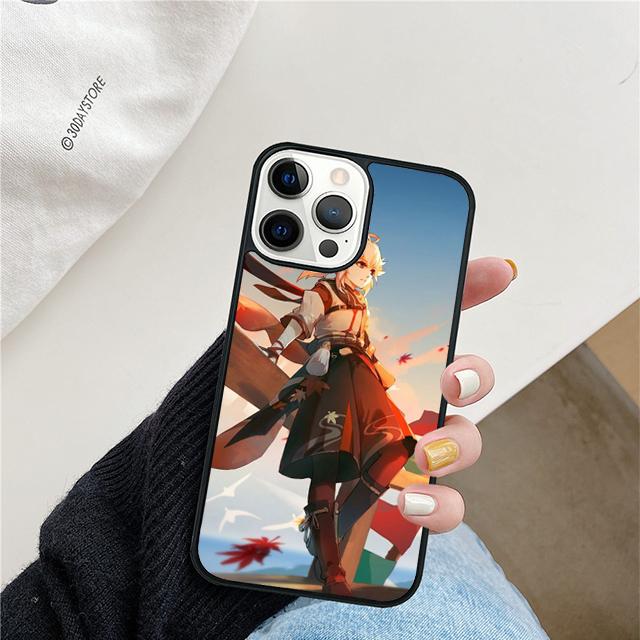Genshin Impact Kaedehara Kazuha Phone Cases Cover For Apple Plus iPhone 17 Air 16 14 Pro Max 13 12 11 Shell