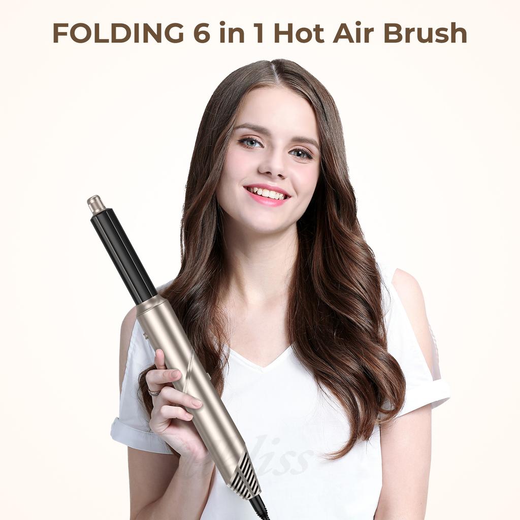 Multi In One High-speed Hair Dryer Household Hot Air Comb Negative Ion Hair Dryer