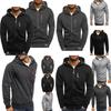 Men's Winter Hoodies Slim Fit Hooded Sweatshirt With Soft Warm Material Jacket