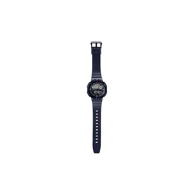 Casio pointer digital dual display quartz movement resin strap Japanese and Korean watch men's watch gray dial SGW-600H-1B