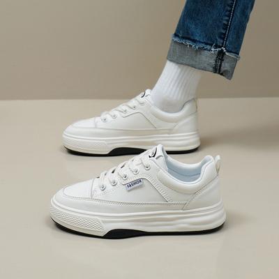 Autumn Easy Wear Shoes New Ins Women's Platform Height Increasing Sports Board Shoes Casual Shoes