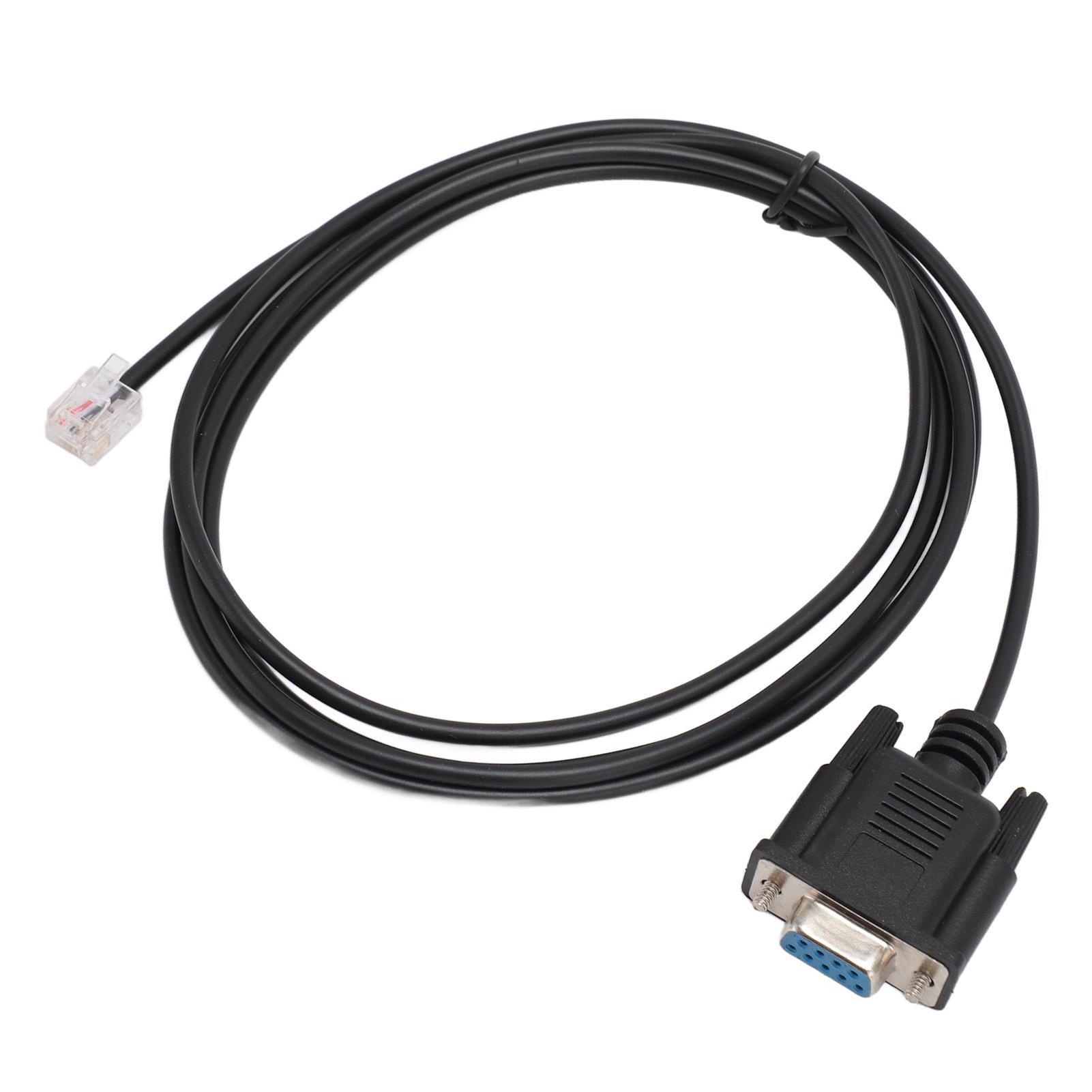 

Последовательный консольный кабель DB9 RS232 - RJ11 6P4C ПВХ 6 футов Plug and Play для APC AP7800 AP7900 940‑0144A