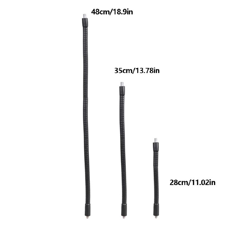 Metal Goosenecks Arm With 1/4inch Male Thread For Photography Video Recording Live Broadcast Equipment