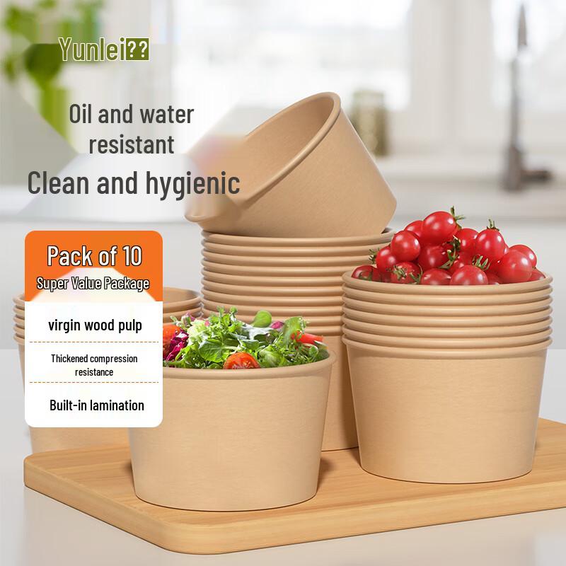 Биоразлагаемая одноразовая посуда и столовые приборы Yunlei