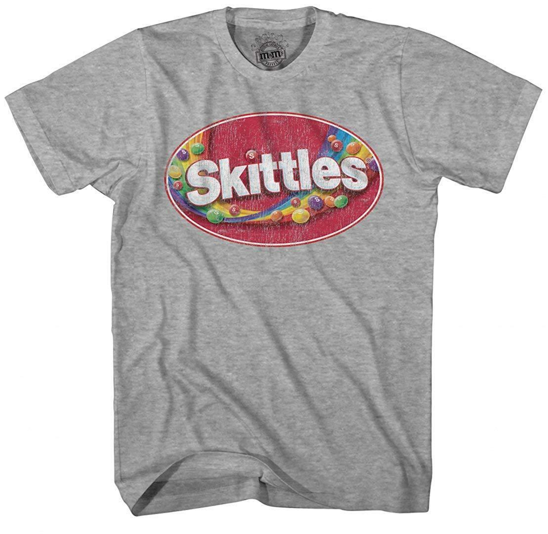 

Skittles Tasty Colors Rainbow Candy Dessert Fun Adult Graphic Tee Unisex T-Shirt