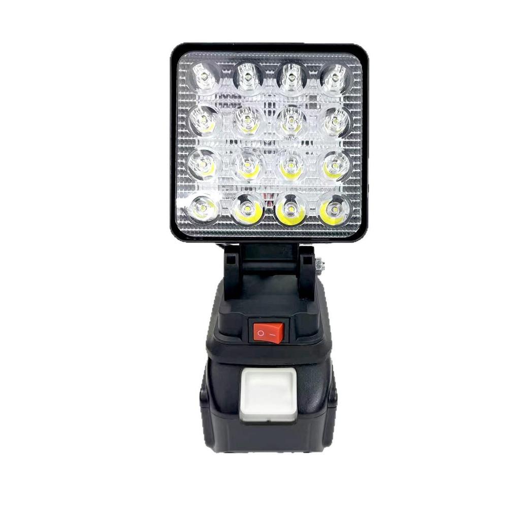 Rechargeable LED Floodlight with Dual USB & Lithium Battery for Multipurpose Use