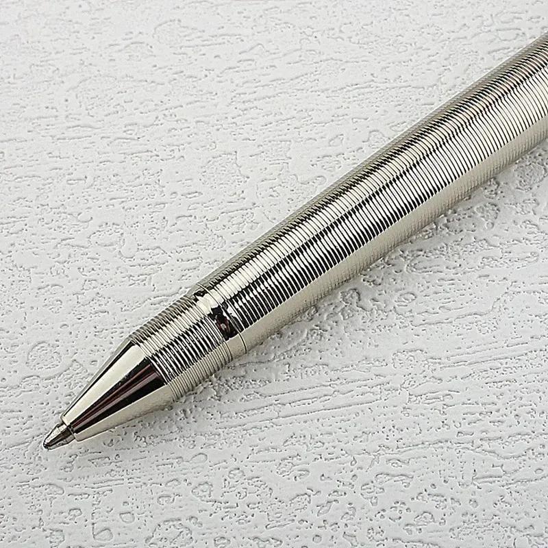 Luxury 716 Metal Capless Twist Ballpoint Pen , Elegant Signature Pen Gift Pens for Men Women
