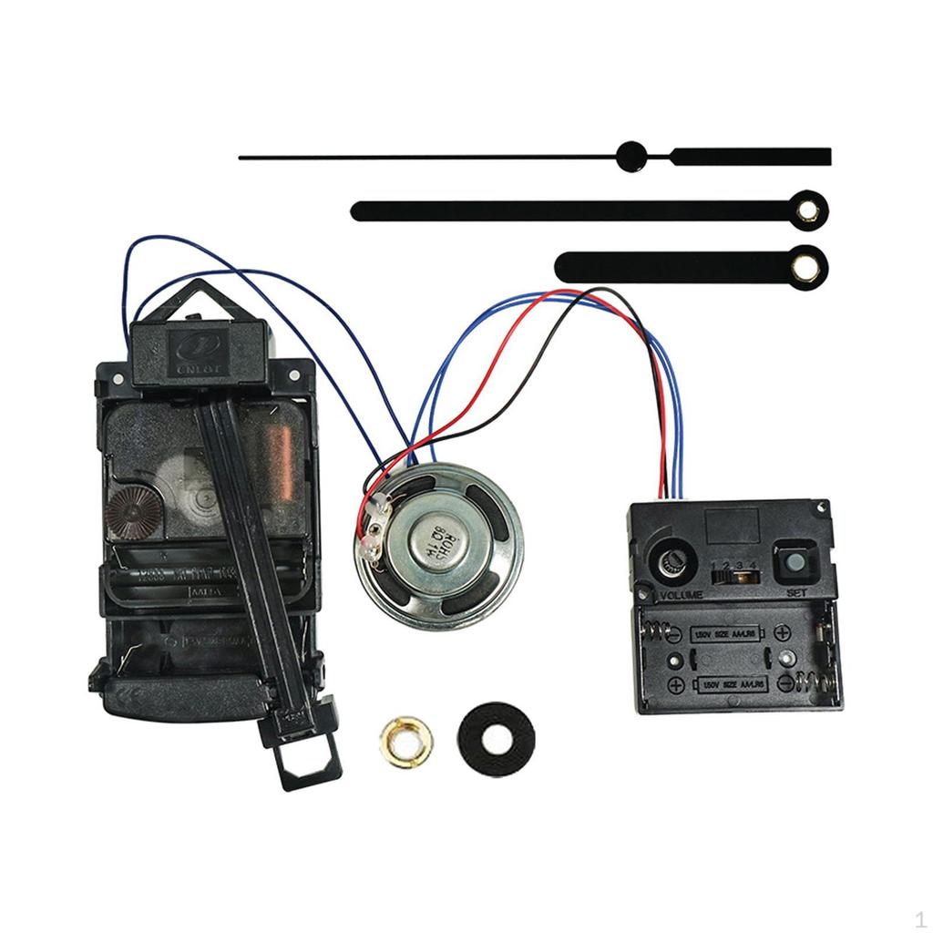 Pendulum Clock Movement Kits Making Replacement Parts Music Box Speaker