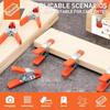 Non Slip Metal Clip Heavy Duty Spring Clip Portable Spring Clamps