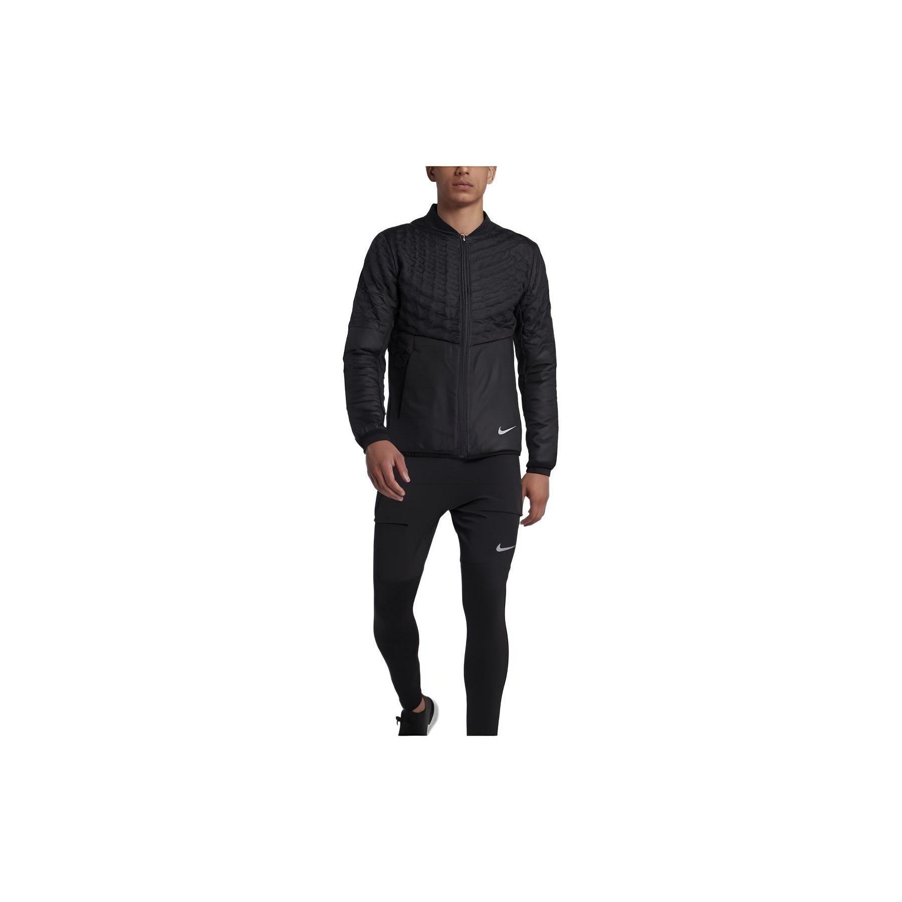 Nike Aeroloft Three-dimensional Honeycomb Down Jacket Black Men s 928506-010 XL