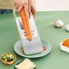 Vegetable Chopper Wave Cutter Chipper Stainless Steel Mandoline Slicer with Food-Grade Blades Hand Guard Kitchen Tools for Julienne Dicing