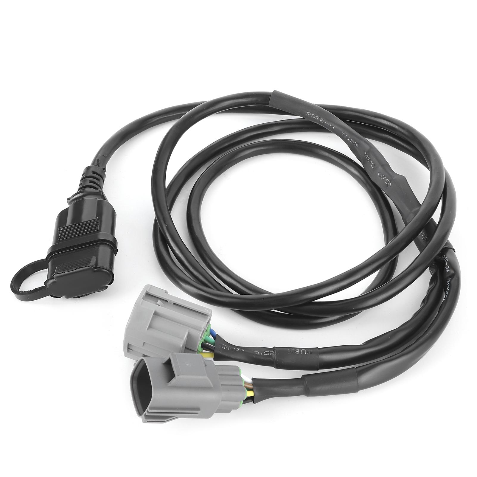 

4 Pin Flat Trailer Wiring Harness for Jeep Wrangler 07‑18 Trailer Accessories 55124