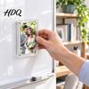 Acrylic Magnetic Frame 1 Pair Photo Fridge Magnet Picture for Display Refrigerator Clear Mini Holder Home Kitchen Decoration