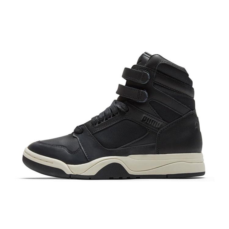PUMA PALACE GUARD MID COURTSIDE  Black White  Men s 370069-01 EU 38