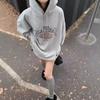 Stil Nou Toamnă/Iarnă Fleece Subțire Larg Confortabil Trendy Hanorac cu Glugă Palton de Damă