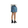 New Vans Denim Short Skirts Women's Blue VN000GJE7W6