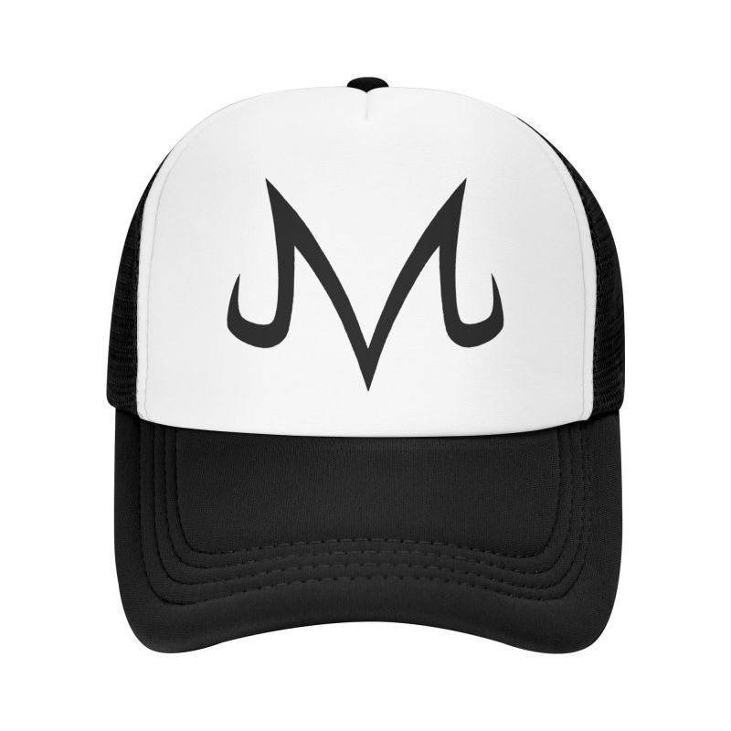 Majin Buu Mesh Baseball Caps Unisex Adjustable Snapback Hat Summer Breathable Casual Sun Visor Hats Trucker Hat
