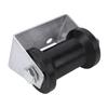 4 Inch Boat Trailer Roller with Panel Bracket Rubber Keel Roller Assembly Kit for Boat Yachts Ships