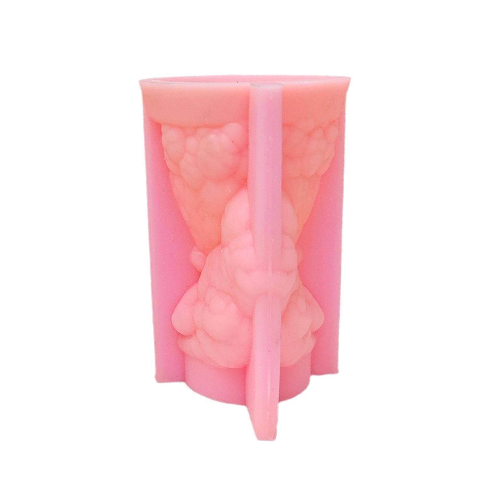 

Креативная форма для свечей в виде черепа козла для поделок, термостойкий прочный силикон для легкого извлечения из формы