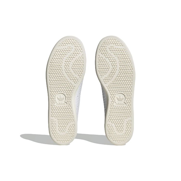 Adidas Stan Smith Debossed Geometric Print Unisex Sneakers White Cloud-White HQ9930