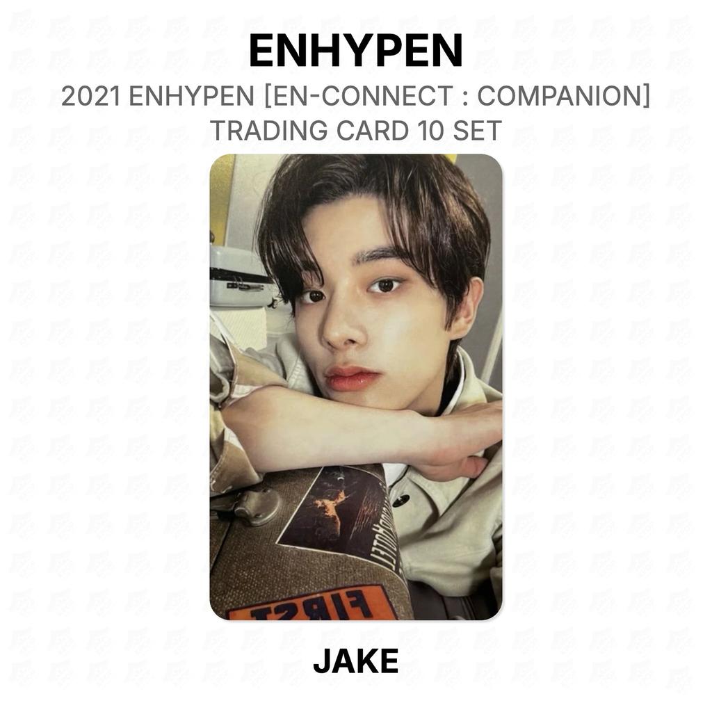 ENHYPEN 2021 ENHYPEN [EN-CONNECT : COMPANION] TRADING CARD 10 SET Official Photocard