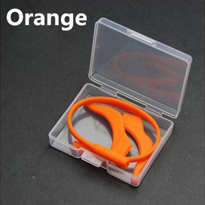 

Силиконовый ремешок для солнцезащитных очков, противоскользящий подвесной крючок для очков, удобный детский ремешок для очков, разноцветный, ручная работа оранжевый