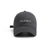 Fashion Hat Simple washed alphabet baseball cap Women's spring summer dopamine big head circumference wide brim cap Casual versatile trendy hat