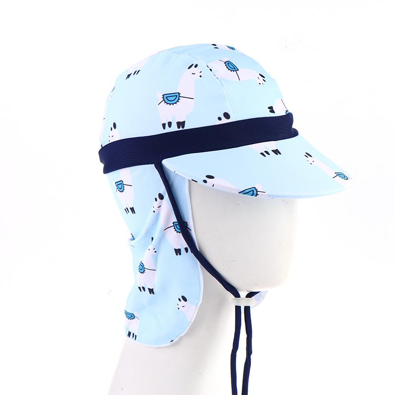 Kids Windproof Anti-UV Sun Hat Large Brimmed Breathable Nylon Multicolor Cap for Hiking Climbing