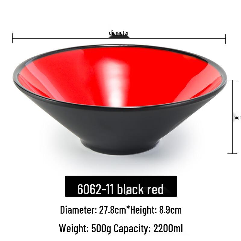 A5 Melamine Conical Noodle Bowl
