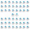 50 Pack Mechanical Keyboard Switches 3 Pin Tactile for Repair and Custom Builds