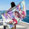 1pc K-pop Cartoon Beach Towel Quick-drying Small To Large Beach Towel Suitable for Beach Yoga Gym Pool Summer Gift for Friends