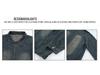 American High Street Tie-Dye Distressed Denim Jacket - Loose, Versatile Zipper Outerwear for Spring & Autumn