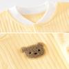 Baby Autumn Clothes 2023 Cotton Bear Newborn Romper Toddler Jumpsuits for Girls Boys Clothing Muslin Cartoon Bear Baby Outfit
