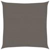 VidaXLVoile d'Ombrage PEHD Carré 2x2 m Anthracite Voile Parasol Pare-soleil 43011