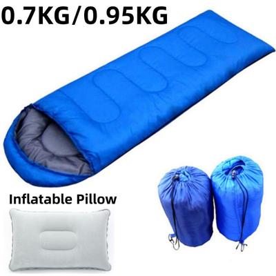 Camping-Schlafsack, leicht, 4 Jahreszeiten, warmer Umschlag, Rucksackreisen, Outdoor, Mumienschlafsack aus Baumwolle, Winterschlafsack