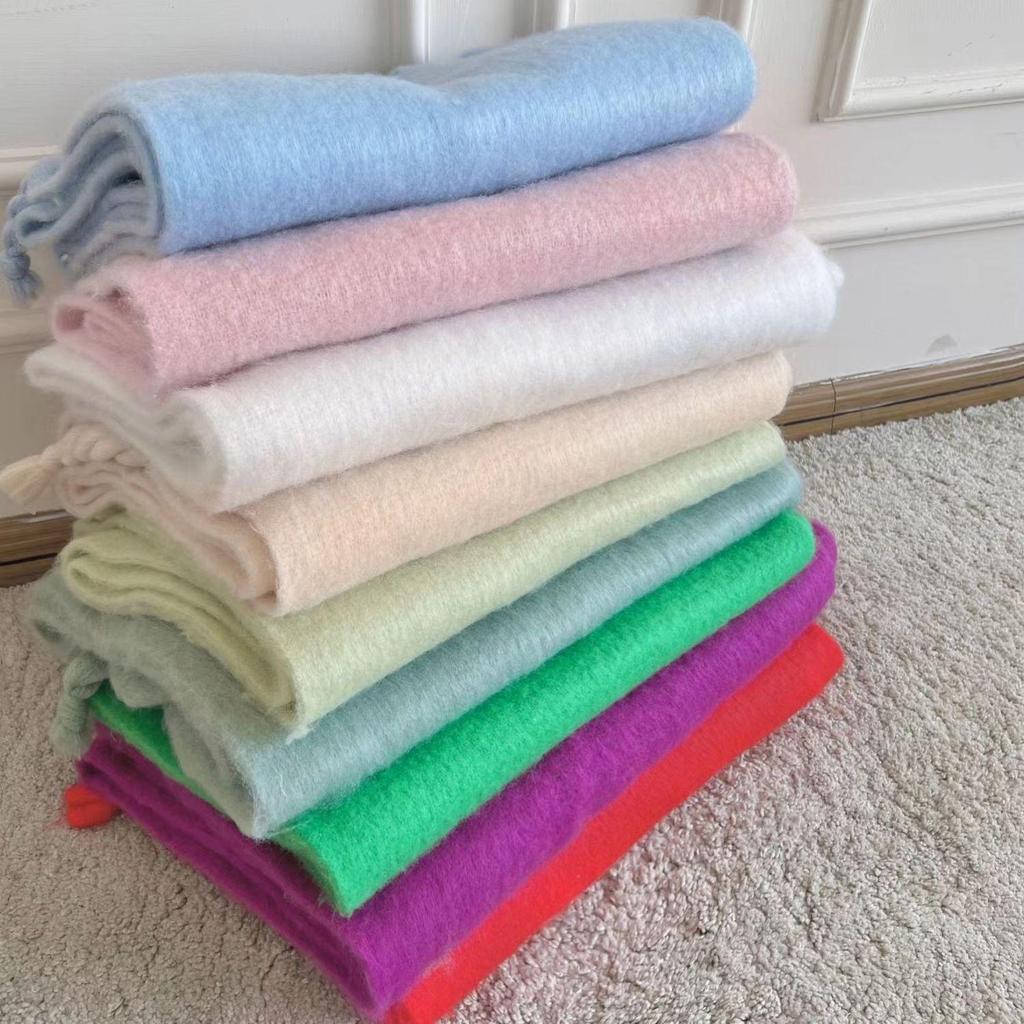 2025 Versatile Women's Korean-Style Cashmere Scarf for Autumn/Winter