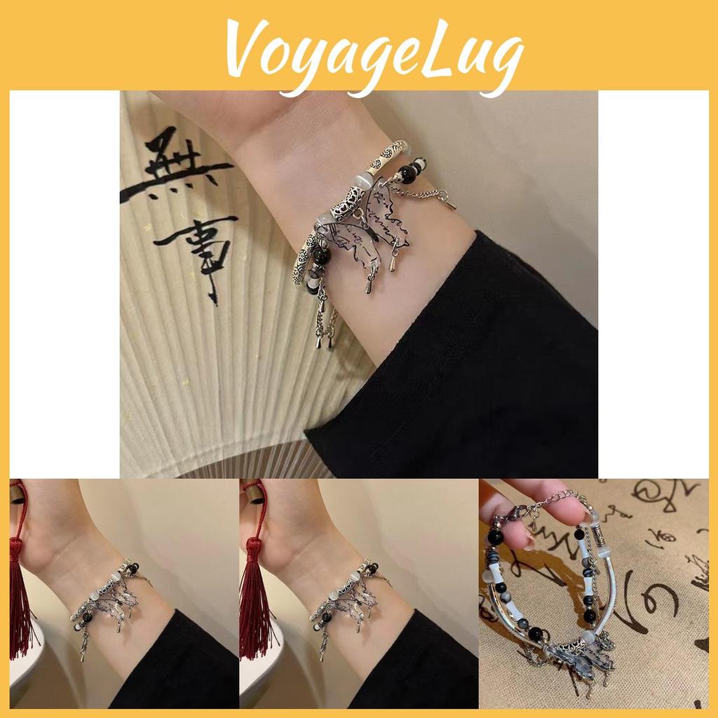 Alloy Double Chic Layer Bracelet For Women New Chinese Style Jewelry