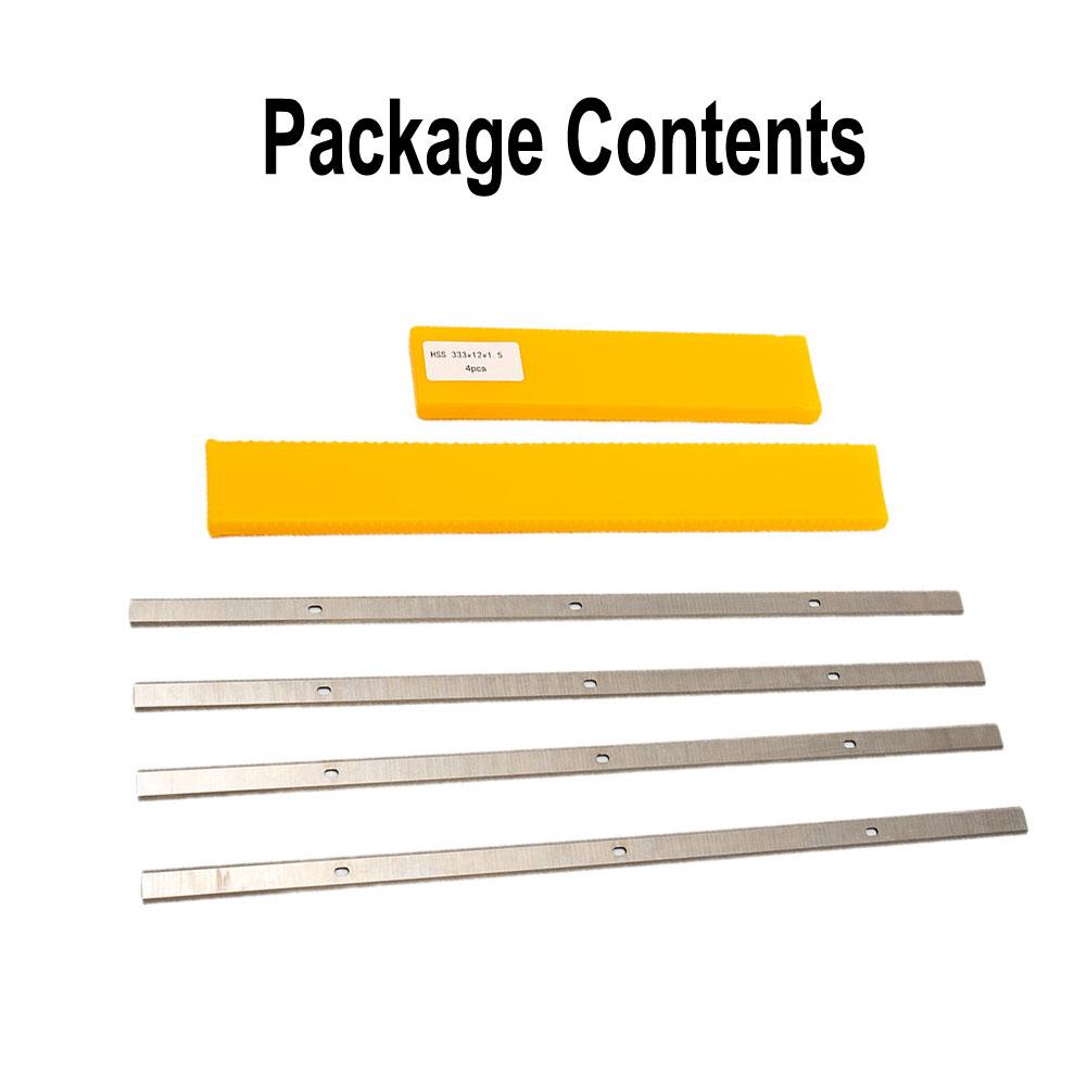 HSS Planer Blade High Speed Steel DH330 Double For Metabo Kit 13 Inch-1/2 Inch Portable Set 4 Pcs/set 4pcs/kit