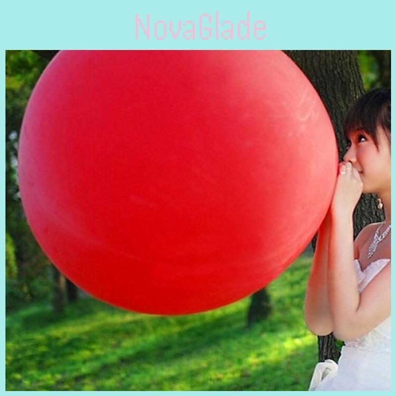 Colorful 36 Inch Big Latex Balloons For Eye-catching Birthday Party Decor