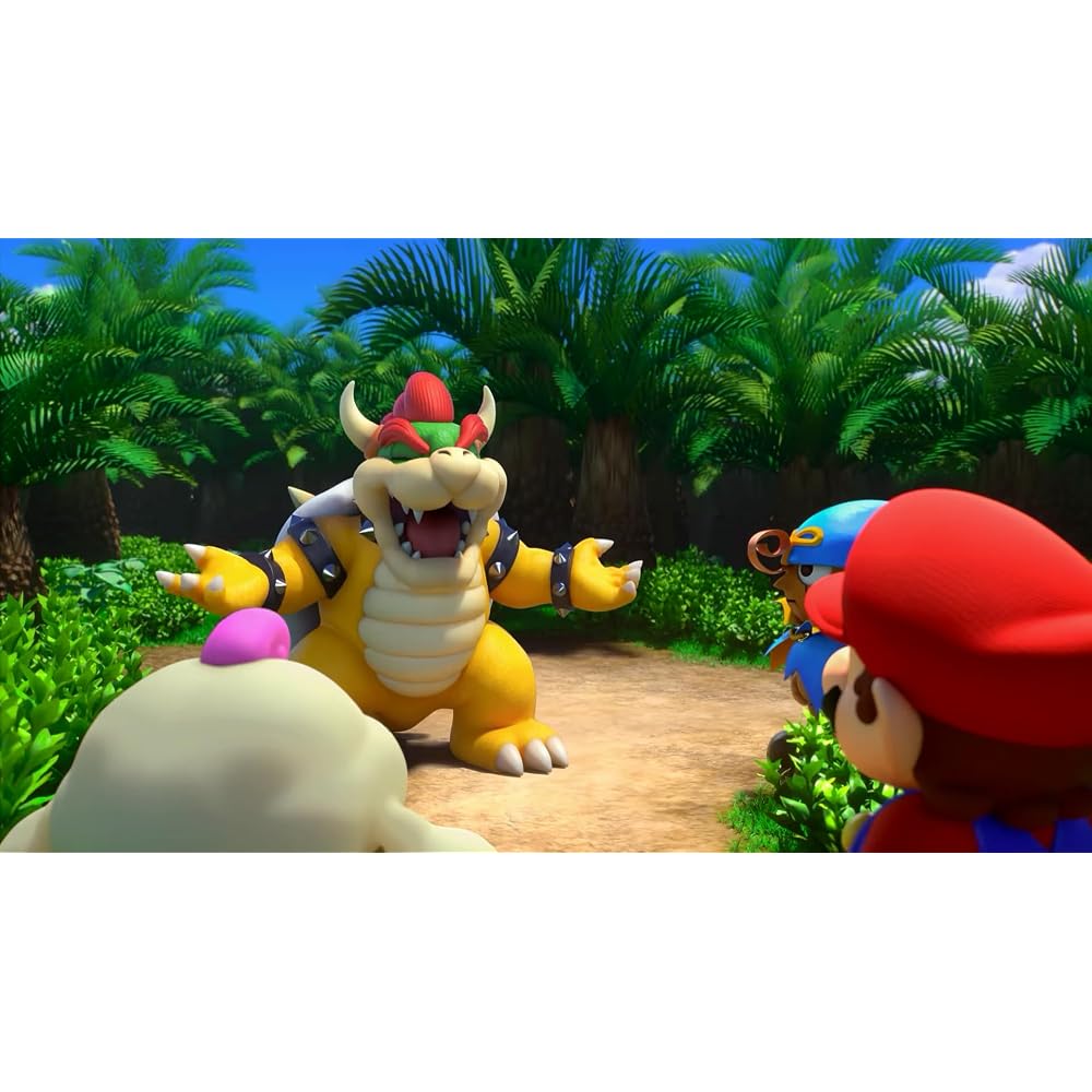 Super Mario RPG - Switch+ Mario Peach Bowser Plush Toy Set ([Amazon.co.jp Exclusive] Original Pin...