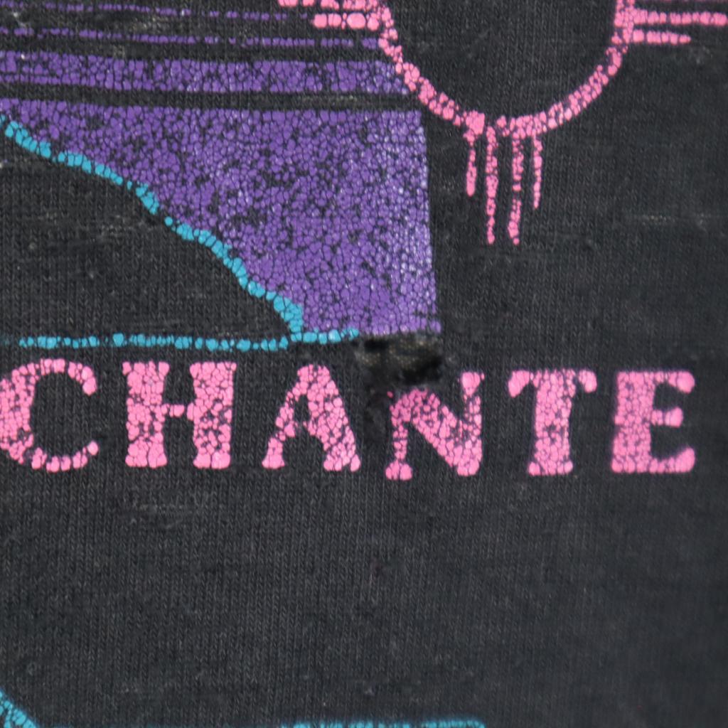 OLD 90s Short Sleeve T-shirt Black Single Stitch Men's Used