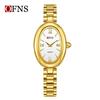 OFNS Women's Vintage Oval Waterproof Quartz Watch - French Minimalist Fashion Hot Seller